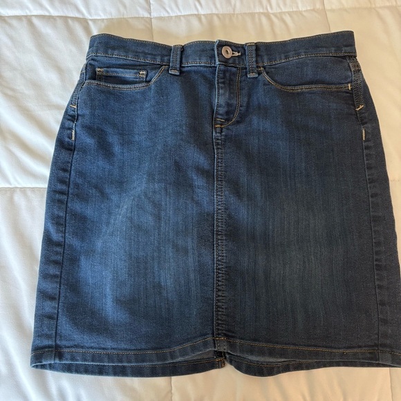 Banana Republic Denim Rigid Mini Skirt - Picture 1 of 9